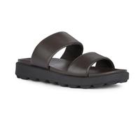 Geox Homme U Spherica Ec6 A Sandales Claquettes, Marron foncé, 44 EU