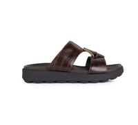 Geox Homme U Spherica Ec6 D Slide Sandal, Marron foncé, 41 EU