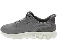 Geox Homme U Spherica Plus A Basket, Gris foncé, 42 EU