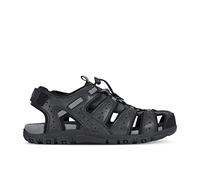 Geox Homme U Strada B Sandales Bout Fermé, Noir (Black C9999), 43 EU