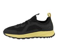 Geox Homme U Terrestre Basket, Noir/Jaune, 40 EU