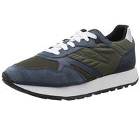 Geox Homme U Vicenda Basket, Lt Olive Jeans, 44 EU