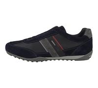Geox Homme U Wells A Sneakers, Navy/Dk Burgundy, 40 EU