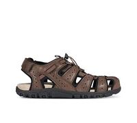 Geox Homme Uomo Sandal Strada B Sandales, Brown, 41 EU