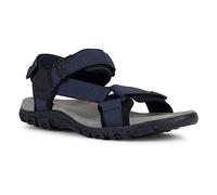 Geox Homme Uomo Sandal Strada, Bleu Marine, 47 EU