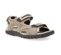 Geox Homme Uomo Sandal Strada D Sandales, Sand/Navy, 41 EU