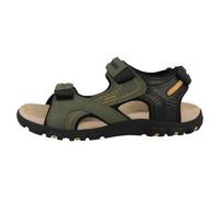 Geox Homme Uomo Sandal Strada, Musc Noir, 44 EU