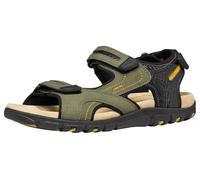 Geox Homme Uomo Sandal Strada, Noir musc, 39 EU