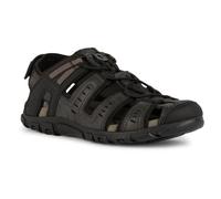 Geox Homme Uomo Sandales Strada Sport, Noir, 39 EU