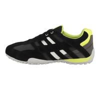 Geox Homme Uomo Snake A Basket, Noir/Jaune Fluo, 40 EU