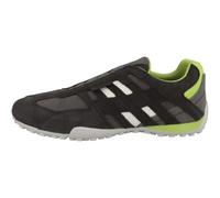 Geox Homme Uomo Snake B Basket, Graphite Vert Citron, 39 EU