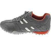 Geox Homme Uomo Snake K Sneakers, Lt Grey/Anthracite, 41 EU