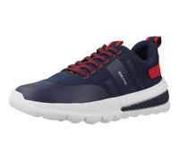 Geox J ACTIVART Boy B Basket, Bleu, 28 EU