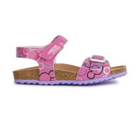 Geox Femme J Adriel Girl C Sandales, Fuchsia Multicolore, 37 EU