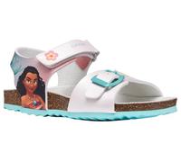 Geox J Adriel Girl G Sandale, blanc/Watersea, 24 EU