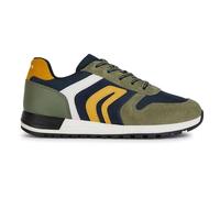 Geox J Albums Boy B Basket, Bleu Marine Militaire, 33 EU