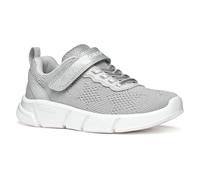 Geox J ARIL Girl B Basket, Silver, 24 EU