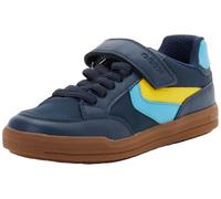 Geox J Arzach Boy aSneaker Garçon, Bleu Marine Azur, 7 UK