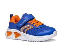 Geox J Assister Boy C, Basket garçon, Royal/Orange,