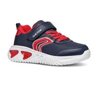 Geox J Assister Boy C Basket, Navy/Red, 31 EU