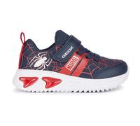 Baskets de sport pour garçon GEOX ASSISTE MARVEL J45DZD - Rouge marine - Licence Spiderman rouge 32