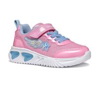 Geox J Assister Girl B Basket, Pink/Lt Sky, 25 EU