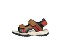 Geox J Borealis Boy A Sandales, Lt Brown Rust, 26 EU
