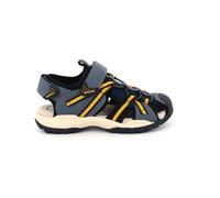 Geox J Borealis Boy B, Sandale garçon, Navy/Orange,