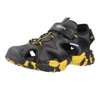 Geox Sandales garçon J Borealis Boy C – Noir/Jaune – Pointure 29