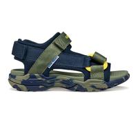 Geox J Borealis Boy E Sandales, Bleu Marine Militaire, 28 EU