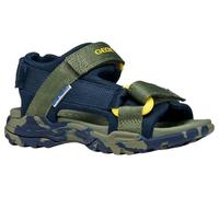 Geox J Borealis Boy E Sandales, Bleu Marine Militaire, 37 EU