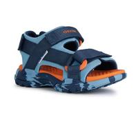 Geox J Borealis Boy E Sandales pour garçon, Lt Blue Navy, 26 EU