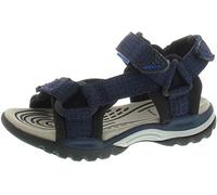 Geox J Borealis D, Sandales Bout Ouvert garçon, Bleu (C4367), 36 EU