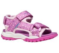Geox J Borealis Girl A Sandales, Violet Rose, 27 EU