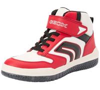 Geox J BUZZERLIGHT Boy A Basket, Red/White, 26 EU