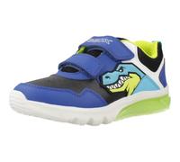 Geox J CIBERDRON Boy A Basket, Royal/LT Blue, 24 EU