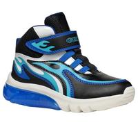 Baskets montantes enfant garcons Geox J CIBERDRON BOY Noir 30