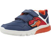 Geox J CIBERDRON Boy A, Basket, Avio/Red,
