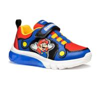 Geox J CIBERDRON Boy F, Basket garçon, Royal/Red,