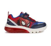 Geox Homme J Ciberdron Boy F Basket, Bleu Marine/Rouge, 48 EU