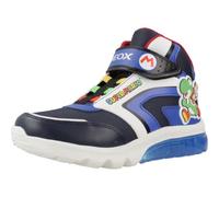 Geox Baskets montantes garçon J Ciberdron Boy Bleu Taille 33