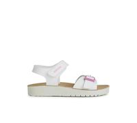 Geox J COSTAREI GI Sandale, blanche, 38 EU, Blanc., 38 EU