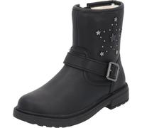 GEOX Bottes 'Eclair' noir / argent, Taille 33