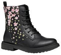 Geox J Eclair Girl Bottines à la Cheville, Black Rose, 38 EU