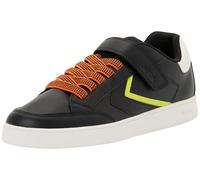 Geox J ECLYPER Boy A Baskets pour garçon Noir/Orange Taille 38 EU