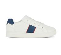 Geox J Eclyper Boy B Baskets pour garçon, Blanc/Bleu Marine, 31 EU