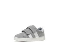 Geox J Eclyper Boy C Basket, Gris/Blanc, 30 EU