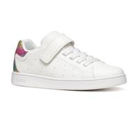 Geox J ECLYPER Girl A Basket, White/Multicolor, 31 EU