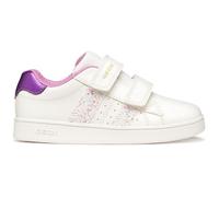 Baskets Geox J Eclyper Girl A pour Enfant 35 Blanc