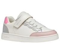 Geox J Eclyper Girl B Basket, Rose Blanche, 29 EU